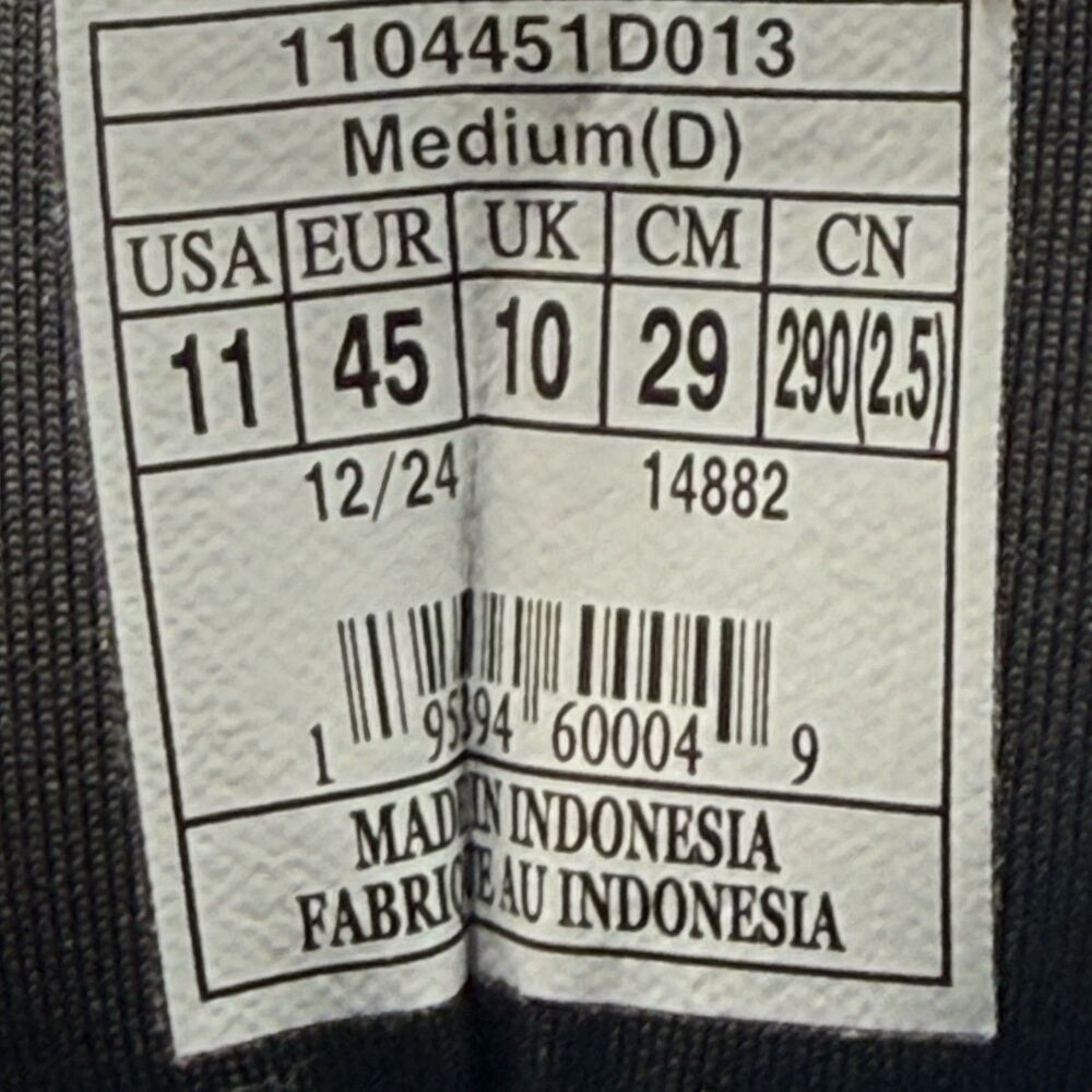 Brooks Glycerin 22 Mens Size 11 Black White Blue Athletic Running Shoes Sneakers - Picture 8 of 9